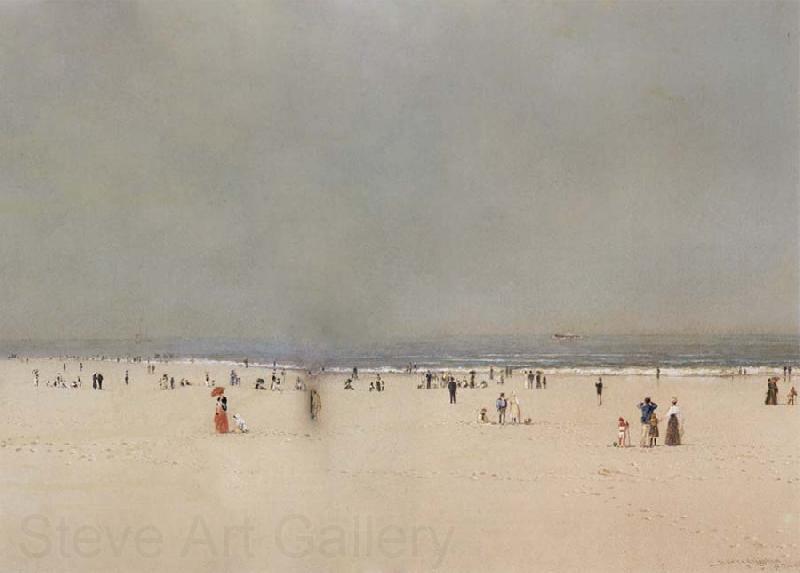 Atkinson Grimshaw Sand,Sea and Sky A Summer Fantasy Spain oil painting art